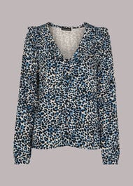 Abstract Cheetah Lenny Collar